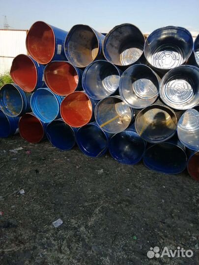 Бочка металлическая бу 200л