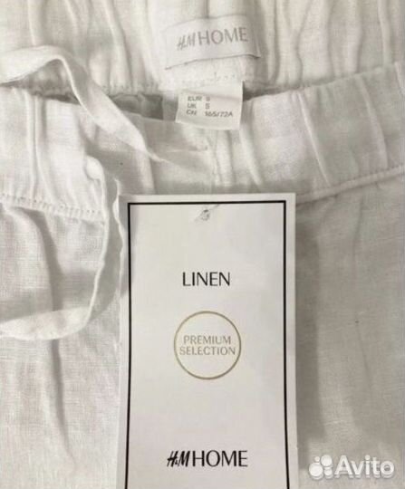 Брюки HM Home лён, новые