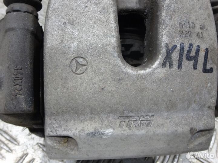 Суппорт тормозной задний левый Мерседес 217 222