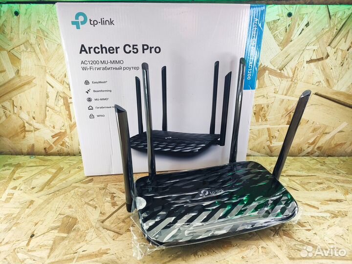 Новый Wi-Fi роутер Tp-Link Archer C5 PRO