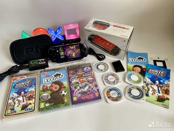 Sony PSP 3008+ Камера, Суперкомплект, Много Игр