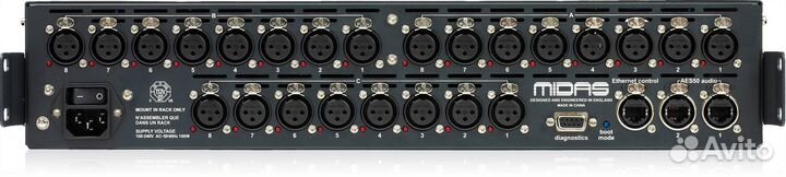 Блок входов midas DL151