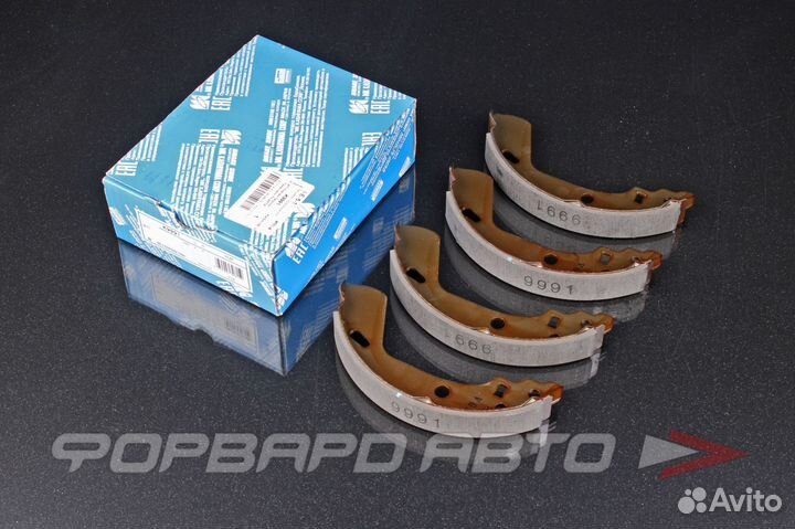 Колодки тормозные, барабанные K9991 kashiyama Япония