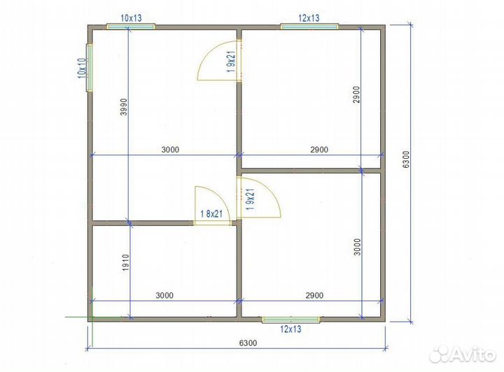 Лстк каркас двухэтажного дома