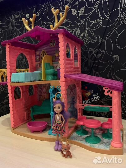 Энчантималс кукольный дом оленя и куклы