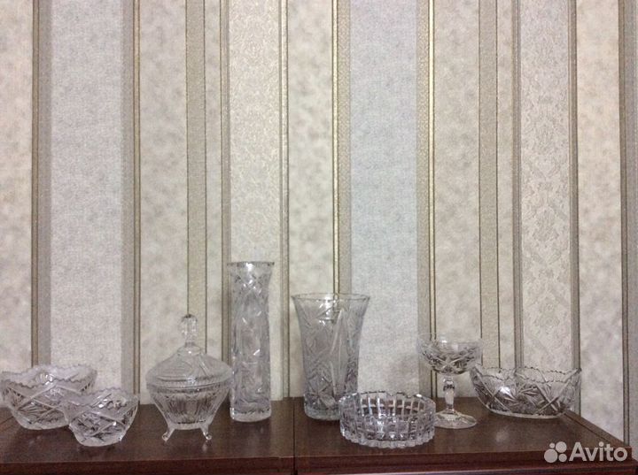 Хрустальная посуда СССР