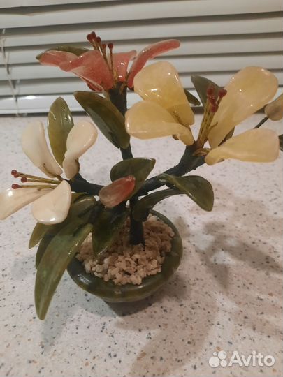 Дерево Счастья из натуральных камней