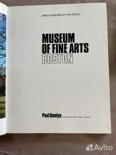 Книги Великие музеи мира Boston London