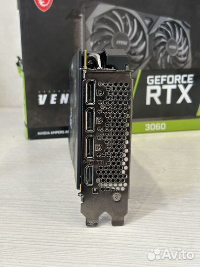 MSI RTX 3060 Ventus 2X 12GB (Под ремонт)