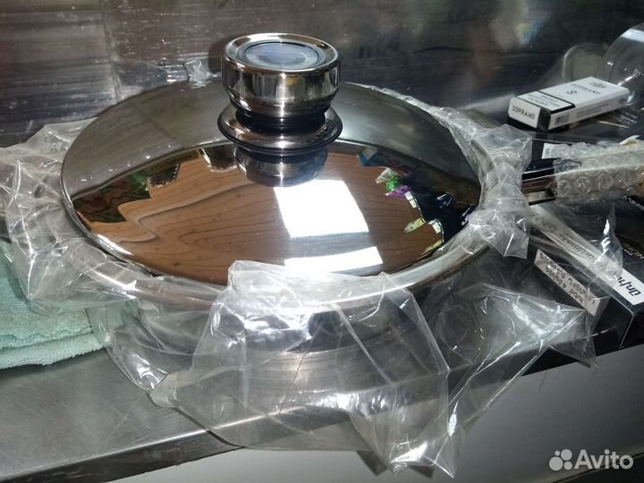 Кастрюля из нержавейки