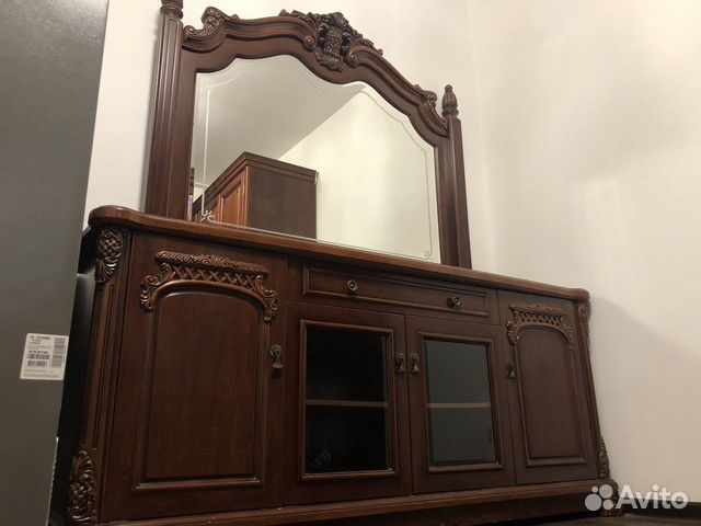 Трюмо старинное с зеркалом