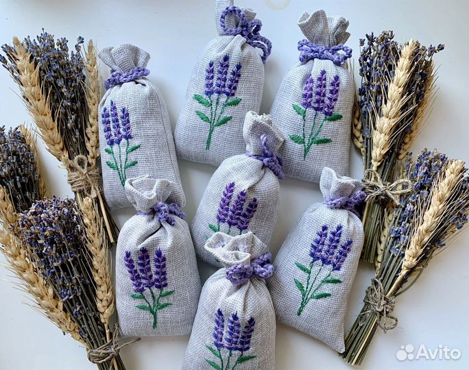 Саше лавандовое аромасаше из лаванды