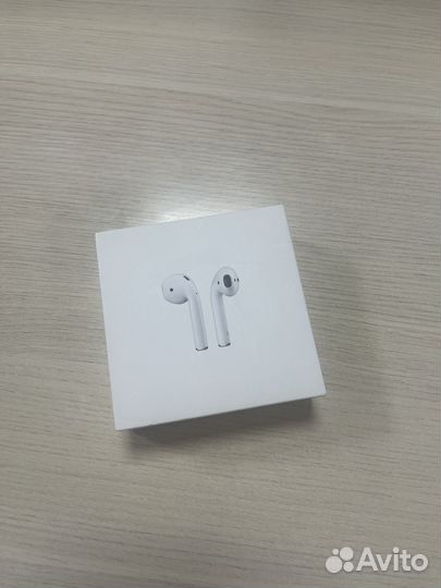 Беспроводные наушники apple airpods 2 поколения