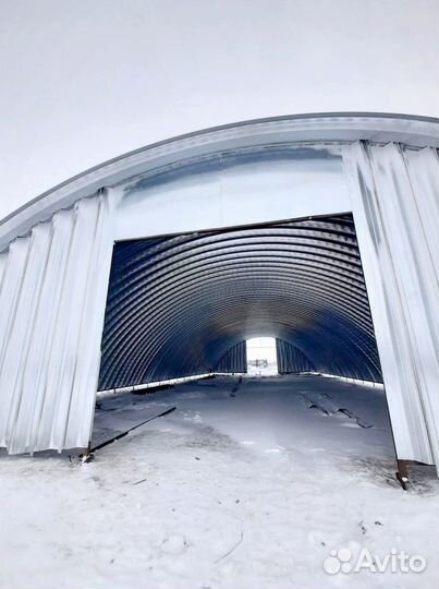 Быстровозводимые ангары в рассрочку 691 кв.м