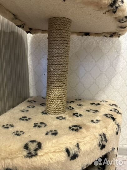 Домик для кошки с когтеточкой