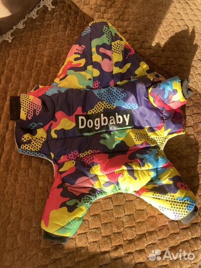 Комбинезон зимний для собак мини