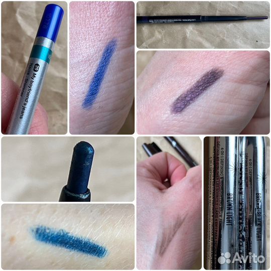 Карандаши для глаз и бровей