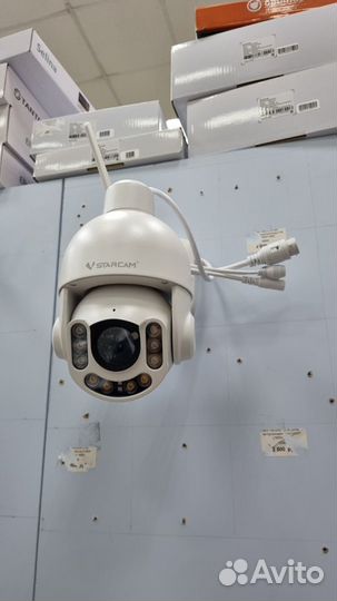 Уличная поворотная 4G/GSM видеокамера