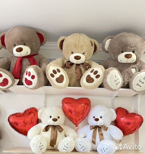 Коллекция плюшевых мишек