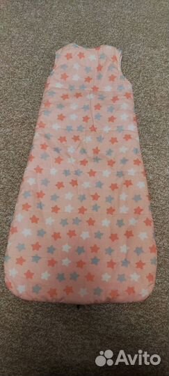 Хлопковый спальный мешок для малыша CherryMom