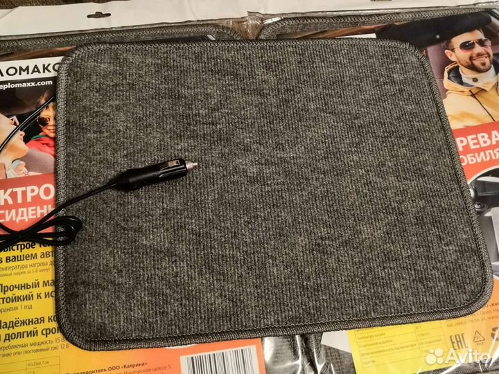 Электроподогреватель для сиденья авто 12В