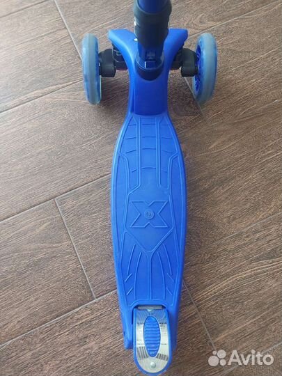 Самокат детский трехколесный складной