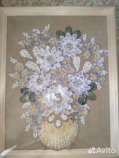 Картина из ракушек