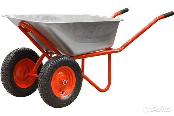 Тачка строительная 250кг 2 колеса