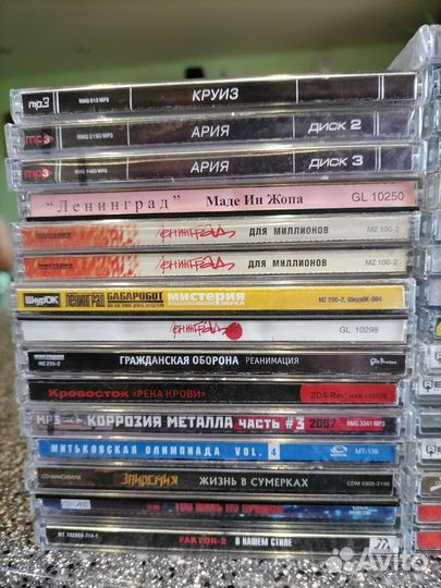 Музыкальные cd диски фирменные