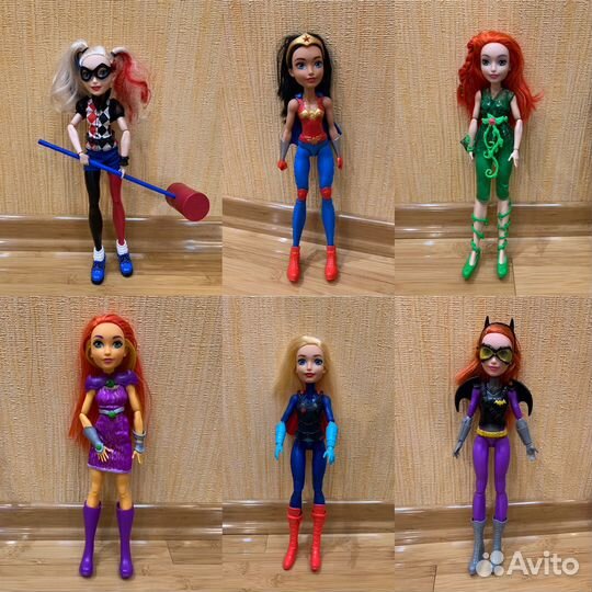 Куклы DC Super Hero Girls Mattel и Наследники