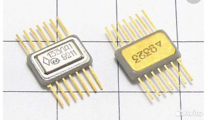 Радиодеталь микросхемы