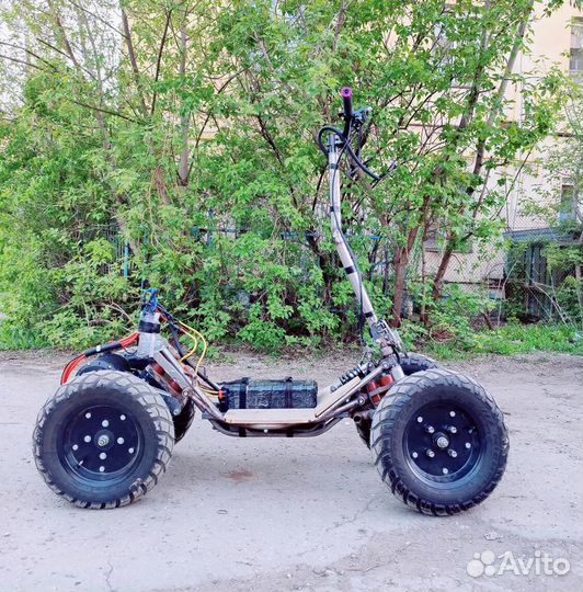 Электро самокат квадроцикл скутер мотоцикл