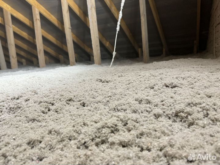 Утеплитель дома эковата