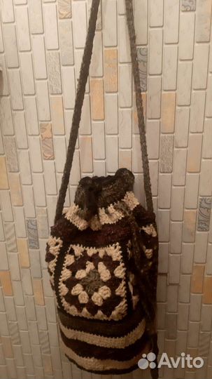 Вязаная крючком сумка