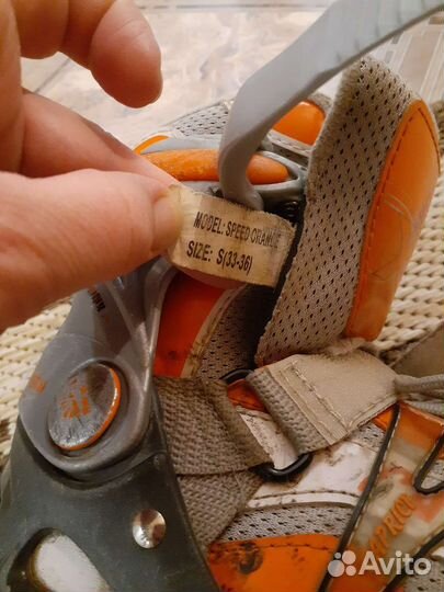 Роликовые коньки детские раздвижные