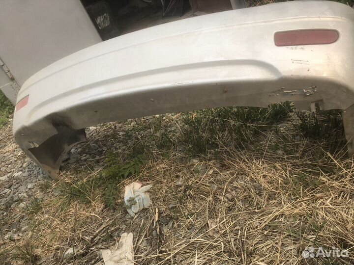 Задний бампер priora хэтчбек