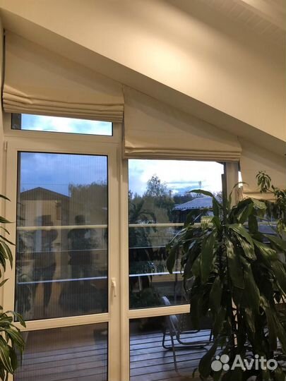 Римские шторы автоматические