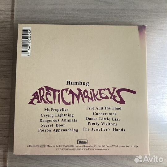 CD диск Arctic Monkeys Humbug