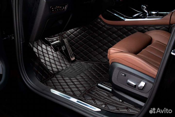 3D Коврики Infiniti Салон Багажник из Экокожи