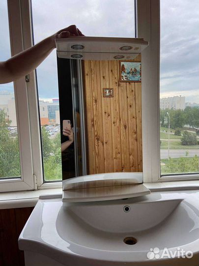 Тумба для ванной,зеркало