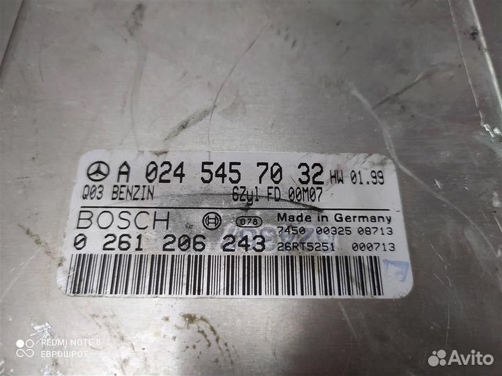 Блок управления двигателем Mercedes-Benz W203 (20