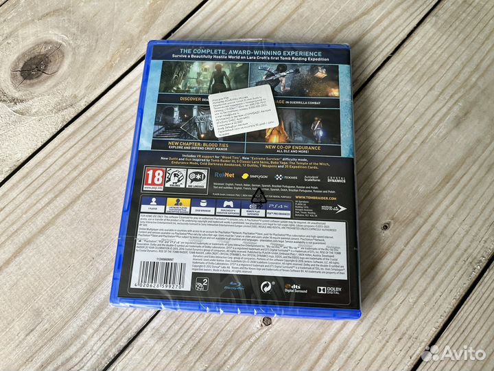 Rise of the Tomb Raider ps4 Новый
