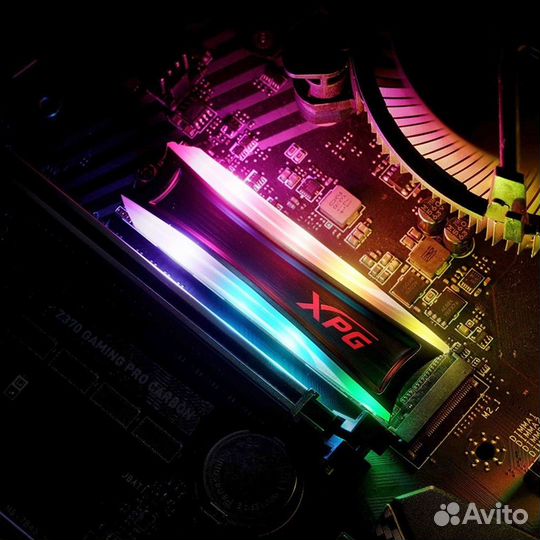 SSD 512Gb adata XPG Spectrix S40G RGB (AS40G-512GT