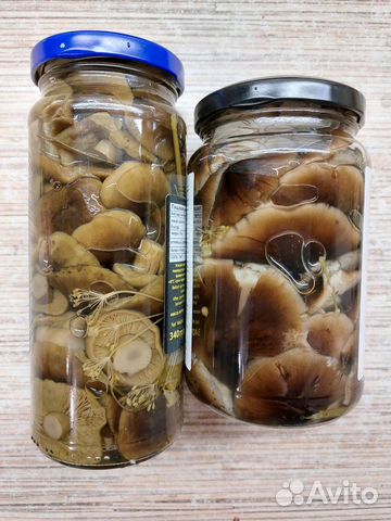 Грибы отборные маринованные