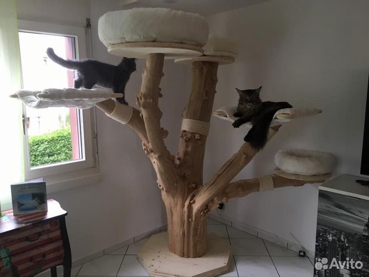 Когтеточка- домик для кошек