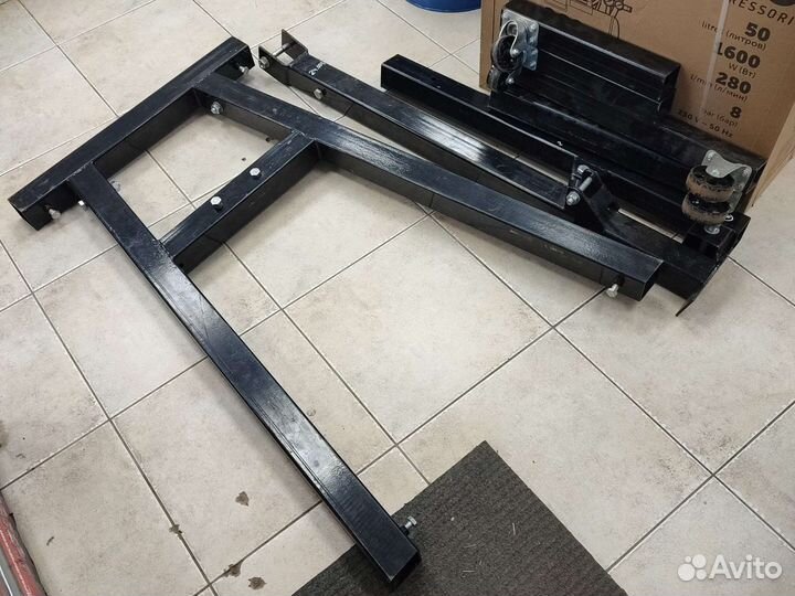 Кран гидравлический 2 т. Гаражный Гусь подъемник