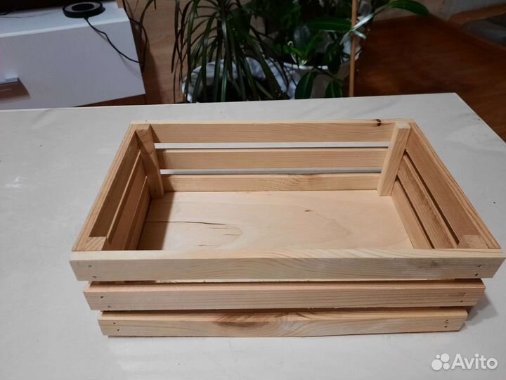 Ящик деревянный подарочный