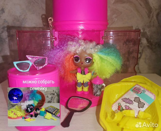 Lol Hairgoals с волосами, цены в описании