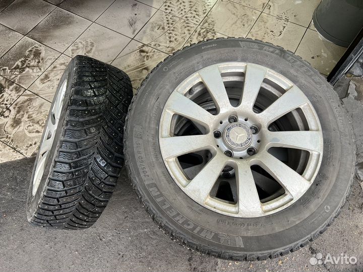 Комплект колес mercedes - michelin x-ice north 4
