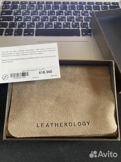 Кожаная Обложка, подарок Leatherology новая оригин